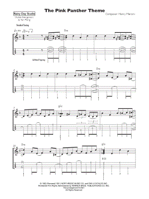 The Pink Panther Theme