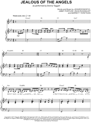 Jealous of the Angels