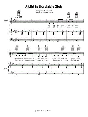 Altijd Is Kortjakje Ziek