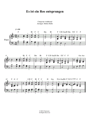 Es ist ein Ros entsprungen