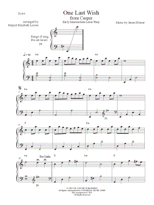 One Last Wish [early intermediate]