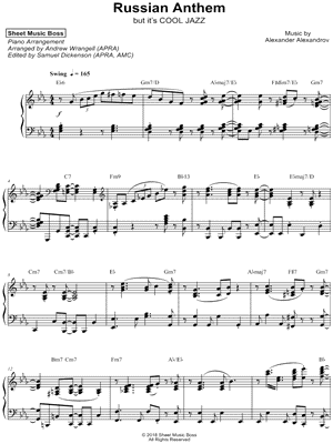 Russian Anthem but it's COOL JAZZ