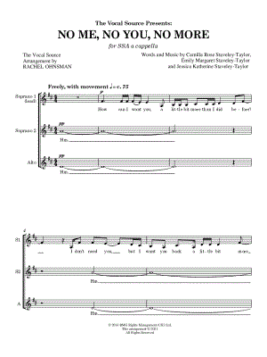 No Me, No You, No More