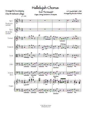 Hallelujah Chorus [Amherst College Choir accompaniment]