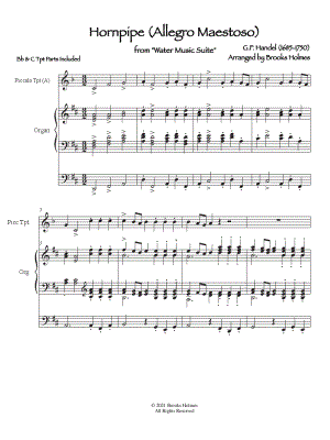 Hornpipe (Allegro Maestoso) - Trumpet & Organ