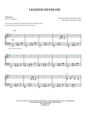 Legends Never Die