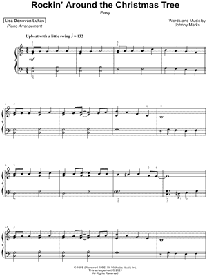 Rockin' Around the Christmas Tree [easy]