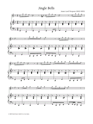 Jingle Bells - Treble Recorder & Piano