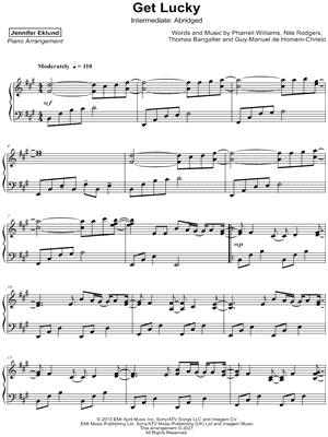 Get Lucky [intermediate - abridged]