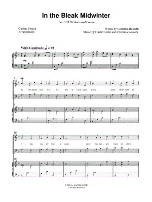 In the Bleak Midwinter