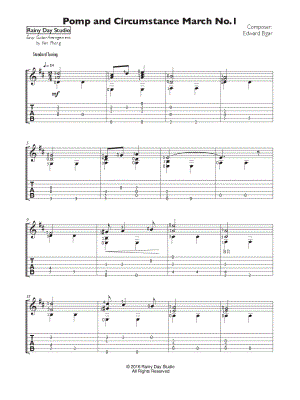 Pomp and Circumstance March No. 1 [easy]