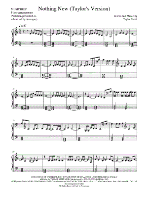Nothing New (Taylor's Version)