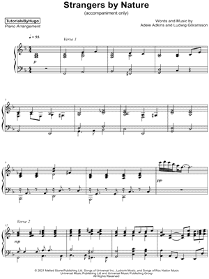 Strangers by Nature [accompaniment only]