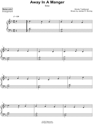 Away in a Manger [easy]