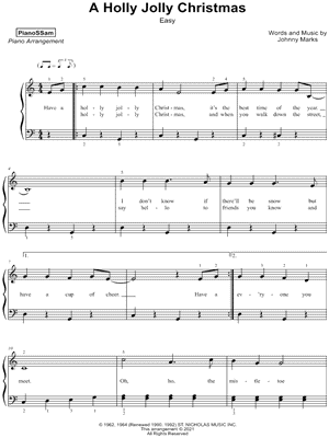 A Holly Jolly Christmas [easy]