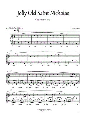 Jolly Old Saint Nicholas