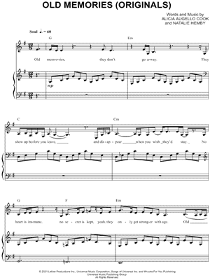 Old Memories (Originals)