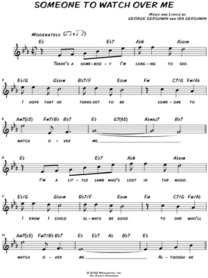 Someone to Watch Over Me