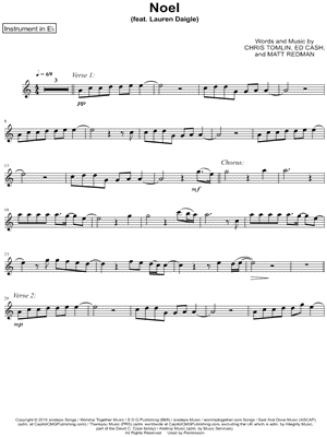 Noel - Eb Instrument