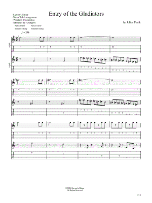 Entry of the Gladiators