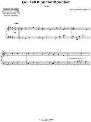 Go, Tell It on the Mountain [easy]