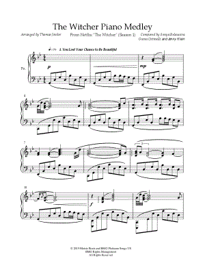The Witcher Piano Medley