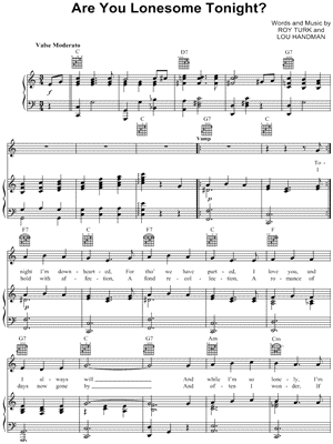 Are You Lonesome Tonight?