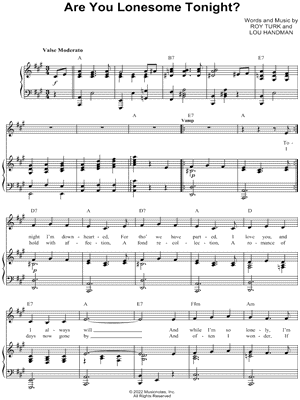 Are You Lonesome Tonight?