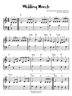 Wedding March [easy]