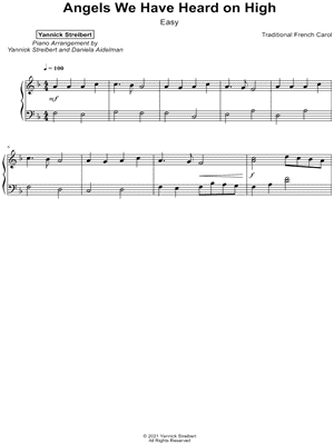 Angels We Have Heard on High [easy]