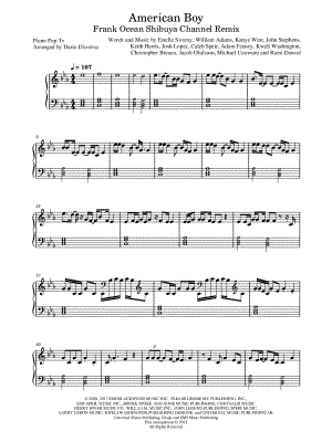 American Boy (Frank Ocean Shibuya Chanel Remix)
