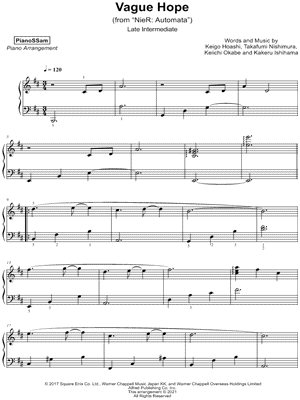 Vague Hope [late intermediate]