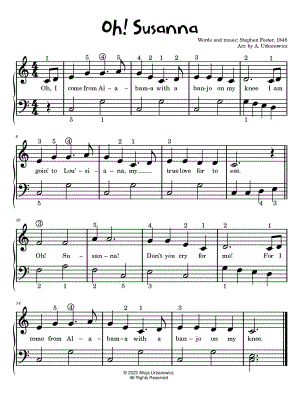Oh! Susanna [easy]