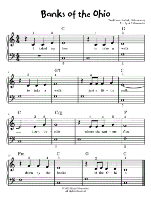 Banks of the Ohio [easy]