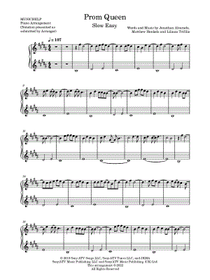 Prom Queen [slow easy]