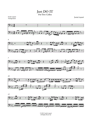 Just DO IT - Cello Duet