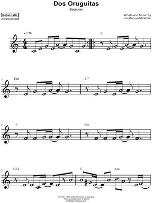 Dos Oruguitas [beginner]