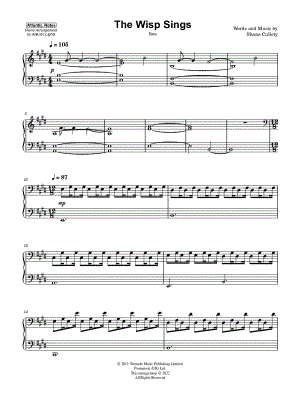 The Wisp Sings [easy]