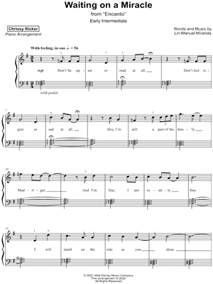 Waiting on a Miracle [early intermediate]