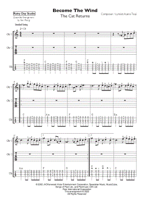 Become the Wind - Guitars & Ukulele