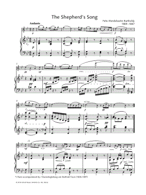 The Shepherd's Song - Flute & Piano