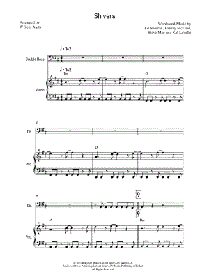 Shivers - Double Bass & Piano