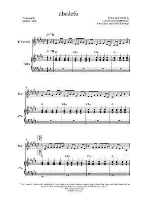 abcdefu - Clarinet & Piano