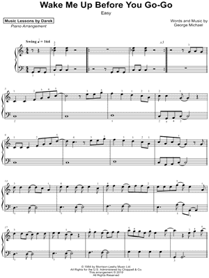 Wake Me Up Before You Go-Go [easy]