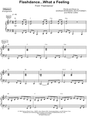 Flashdance... What a Feeling