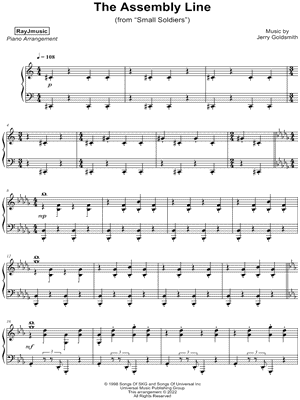 The Assembly Line by RayJmusic - Sheet Music
