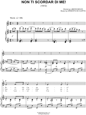 Non Ti Scordar Di Me!