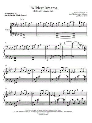 Wildest Dreams [intermediate]