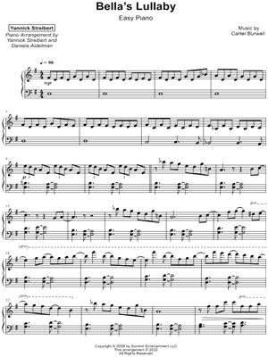 Bella's Lullaby [easy]