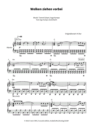 Wolken ziehen vorbei